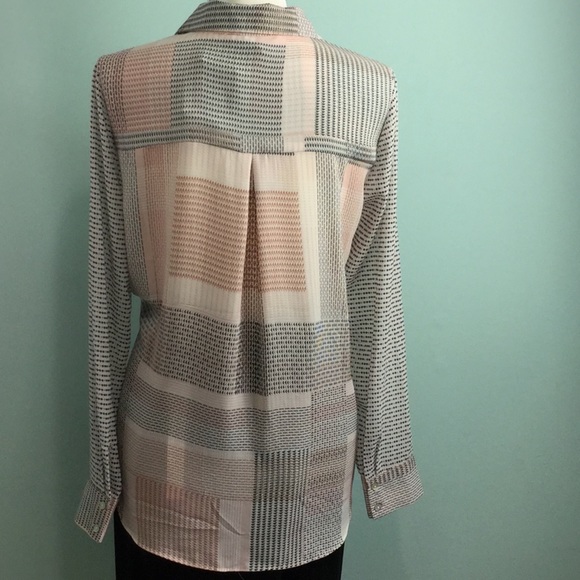 Rose+Olive - Women Long Sleeves Pink Plaid Shirt - Picture 3 of 8